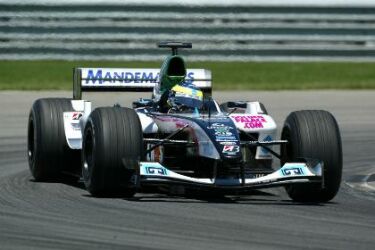 Minardi at the French Grand Prix