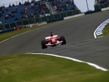 Ferrari at Silverstone