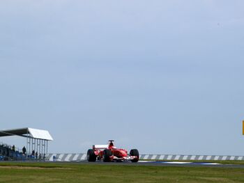 Ferrari at Silverstone