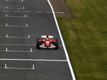 Ferrari at Silverstone