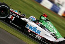 Minardi at Silverstone