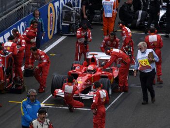 Ferrari at Silverstone