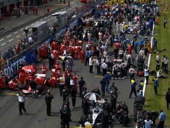 Ferrari at Silverstone