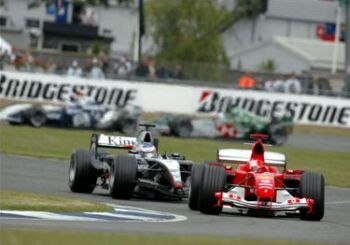 Ferrari at the 2004 British Grand Prix