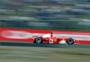 Ferrari at the 2004 British Grand Prix