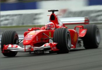 Ferrari at the 2004 British Grand Prix