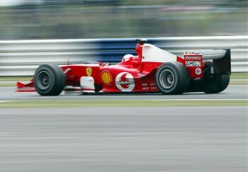 Ferrari at the 2004 British Grand Prix