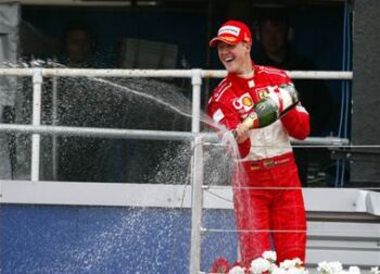 Ferrari at the 2004 British Grand Prix