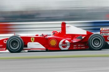 Ferrari at the 2004 British Grand Prix