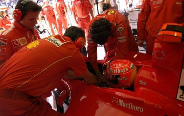 Ferrari at the British Grand Prix