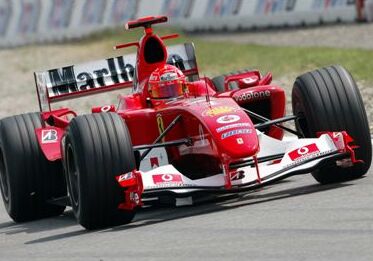 Ferrari F2004 at Hockenheim