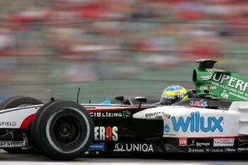 Minardi at the German Grand Prix