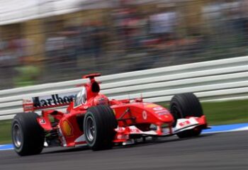 Ferrari at the 2004 German Grand Prix