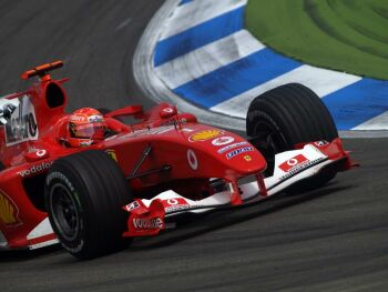 Ferrari at the 2004 German Grand Prix