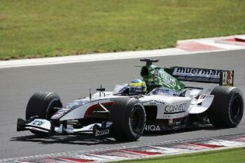 Minardi at the 2004 Hungarian Grand Prix