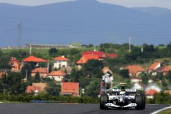 Minardi at the 2004 Hungarian Grand Prix