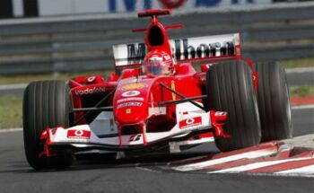 First and second places for Michael Schumacher and Rubens Barrichello at the Hungarian Grand Prix a fortnight ago secured Scuderia Ferrari's sixth F1 constructor's title in a row and their fourteenth all told