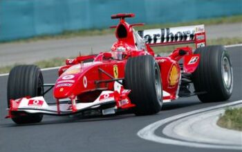 First and second places for Michael Schumacher and Rubens Barrichello at the Hungarian Grand Prix a fortnight ago secured Scuderia Ferrari's sixth F1 constructor's title in a row and their fourteenth all told