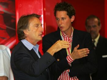 Luca di Montezemolo and John Elkann