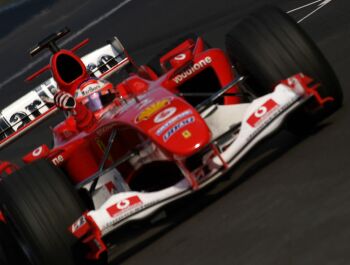 Ferrari at the 2004 Chinese Grand Prix in Shanghai