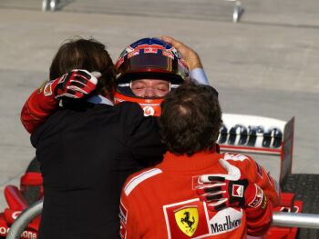 Ferrari at the 2004 Chinese Grand Prix in Shanghai