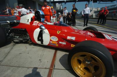 Action from the "Ferrari Racing Days 2004" event at the Nurburgring