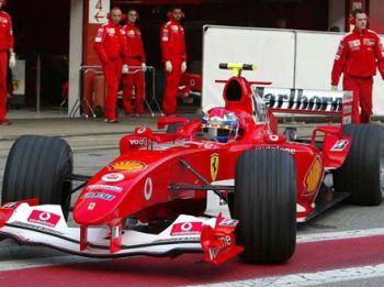 Marc Gen was fastest on the opening day of Formula One testing in Barcelona yesterday, the Spaniard on-track less than twenty fours after Ferrari announced he would be joining their test team