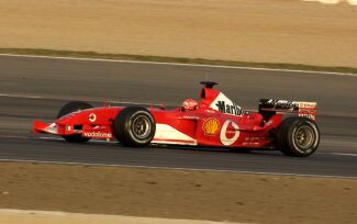 Ferrari testing at Barcelona