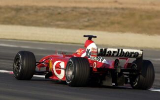 Ferrari testing at Barcelona