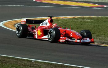 Day 3 for the new Ferrari F2004 at Fiorano and Michael Schumacher lowers the Fiorano track record for the second consecutive day