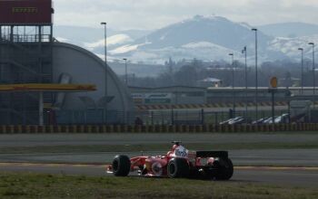 Day 3 for the new Ferrari F2004 at Fiorano and Michael Schumacher lowers the Fiorano track record for the second consecutive day