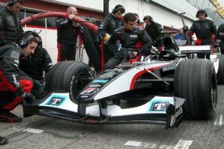 Minardi at Imola