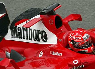 New 'winglets' for the Ferrari F2004 at Imola