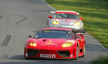 Risi Competizione Ferrari at Lime Rock: Click to enlarge