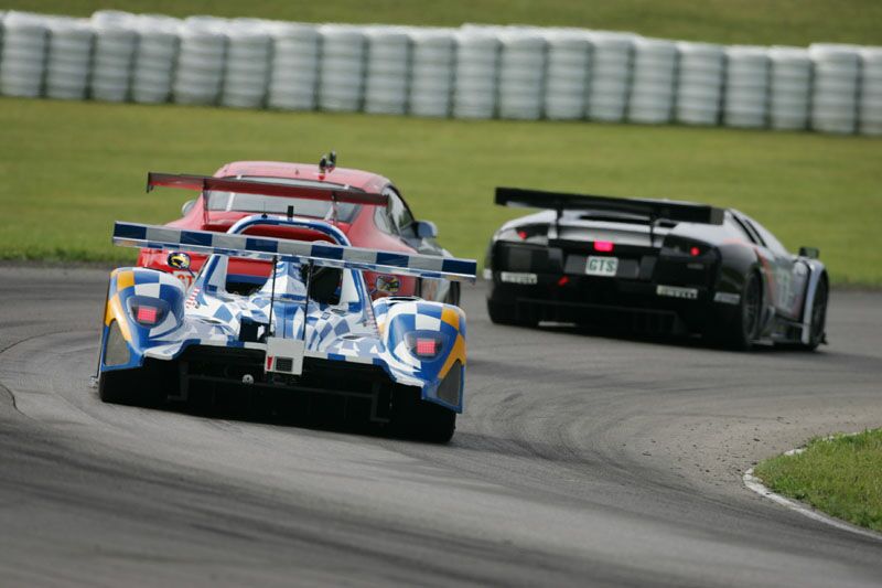 Krohn Barbour Racing Lamborghini Murcielago R-GT at Mosport during practice prior to the team's withdrawal