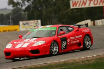 Australian Nations Cup qualifying action from Winton