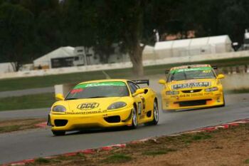 Australian Nations Cup qualifying action from Winton