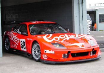 In preparation for next month's Bahrain GT Festival, Alan Simonsen recently tested Coopers Racing's ex-Rafanelli Ferrari 550 Maranello at Phillip Island