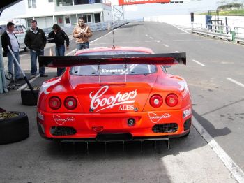 In preparation for next month's Bahrain GT Festival, Alan Simonsen recently tested Coopers Racing's ex-Rafanelli Ferrari 550 Maranello at Phillip Island