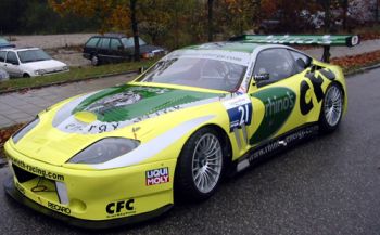 The Wieth Racing Ferrari 550 Maranello, now featuring an all-new new livery to reflect title sponsorship from Rhino's Energy Drink, will be driven by team regular Wolfgang Kaufmann & Hubert Haupt