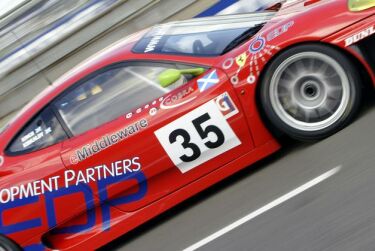 Scuderia Ecosse Ferrari in the British GT Championship