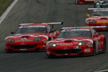 BMS Scuderia Italia at Monza last month