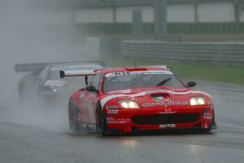 Matteo Bobbi/Gabriele Gardel BMS Scuderia Italia Ferrari 550 Maranello at Valencia