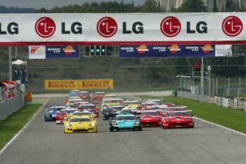 FIA GT Championship action from Valencia on Sunday