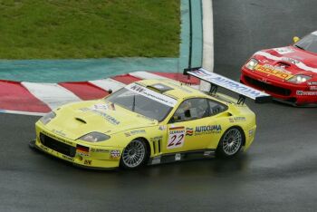 The Wieth Racing Ferrari 550 Maranello at Magny Cours