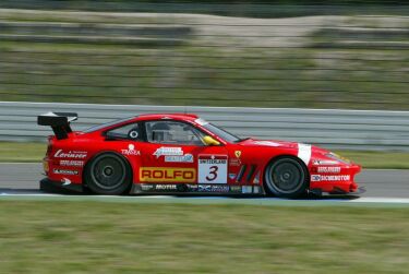 FIA GT action from Hockenheim