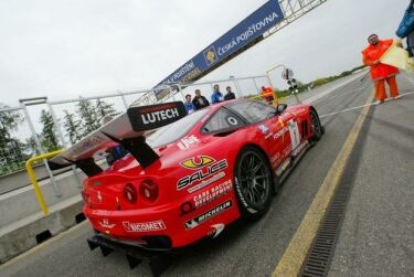 FIA GT action from Brno