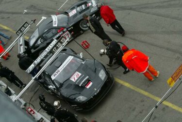 FIA GT action from Brno