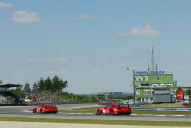 FIA GT action from Brno