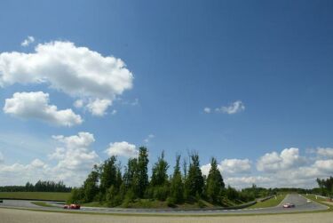 FIA GT action from Brno